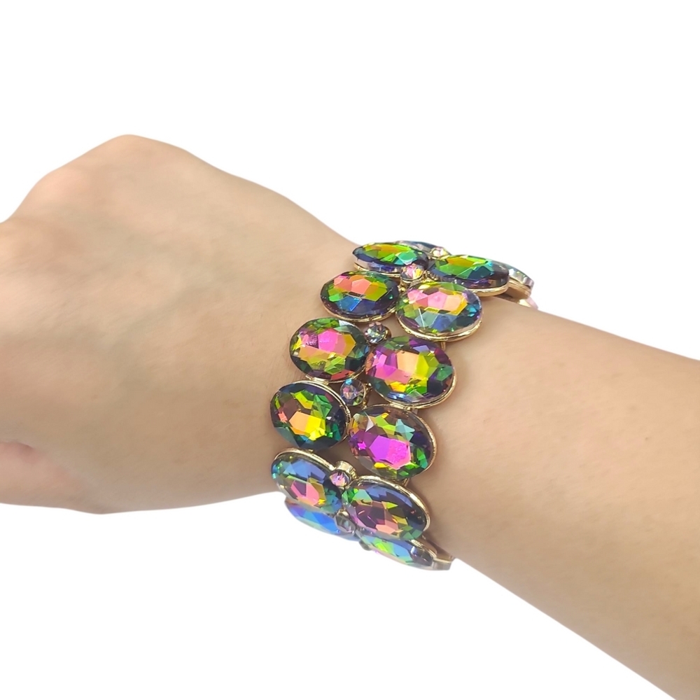 Multicolor Crystal Bracelet